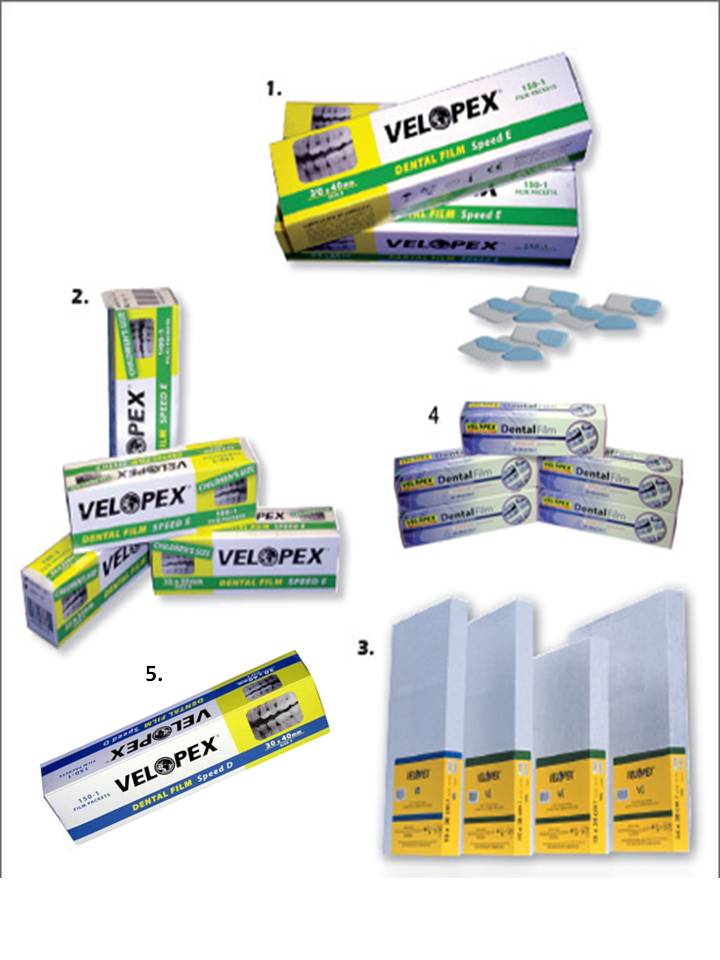 E speed Adult 3 x 4 cms 150 films/box presentation6 E speed Adult 3 x 4 cms 150 films/box